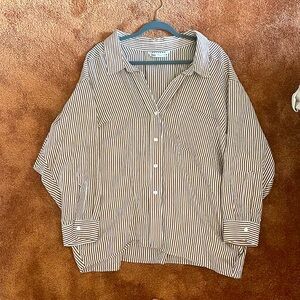 Zara oversized button down